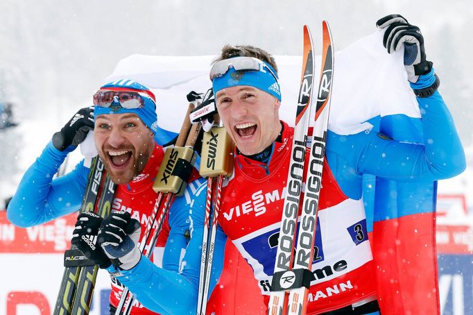 MS v klasickém lyžování 2013, sprint dvojic: Alexej Peťuchov a Nikita Krjukov