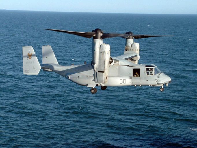 MV-22 Osprey.