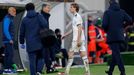 Vyloučený Nicolo Rovella v zápase EL Viktora Plzeň - Lazio