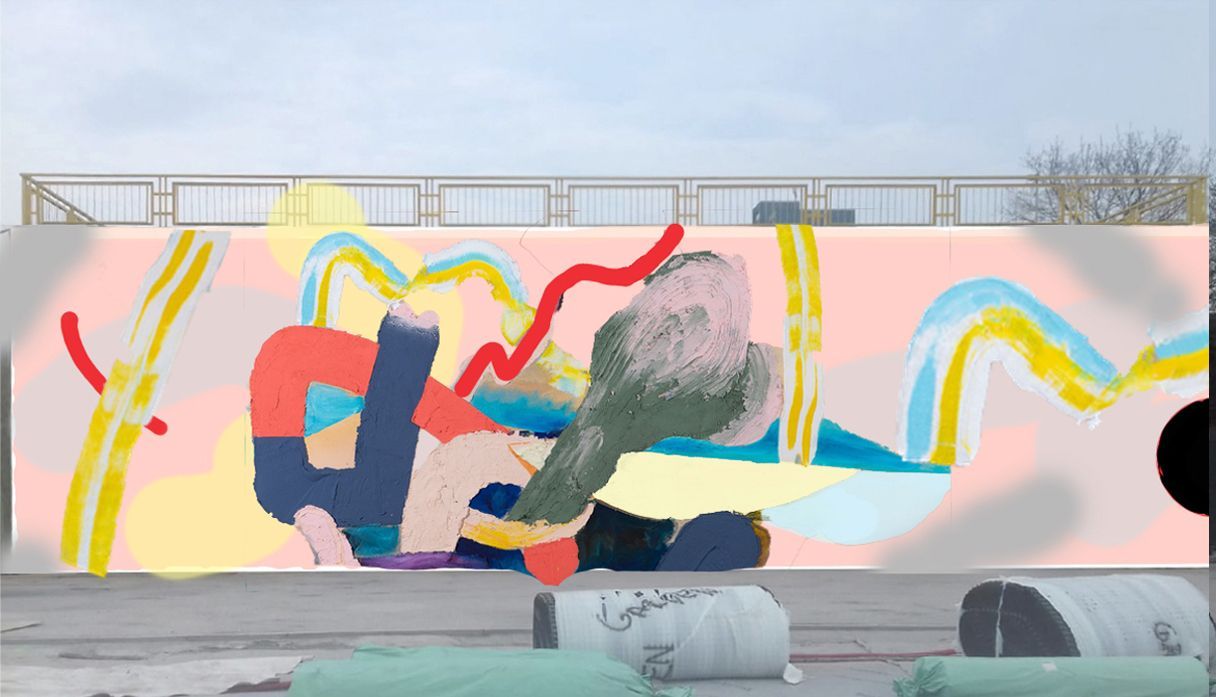Opatov, mural art