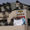 Korea Soul požár squatteři 3