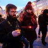Pieta za  Jána Kuciaka v Praze