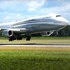 Boeing 747-8i pro Trumpa z Kataru