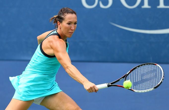 První den US Open 2015 (Jelena Jankovičová)