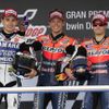 Moto GP, Jerez (Jorge Lorenzo, Casey Stoner, Dani Pedrosa)