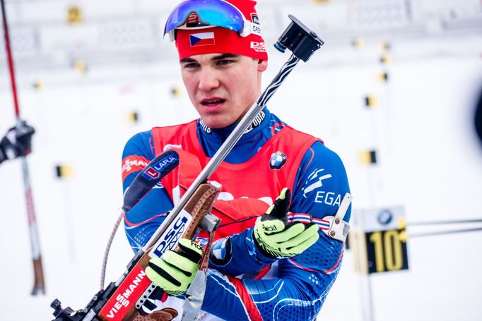 MS v biatlonu 2015, sprint M: Michal Krčmář