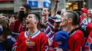 Fanoušci Montrealu ve finále Stanley Cupu