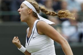 Pýcha českého tenisu Kvitová je na Wimbledonu už v semifinále