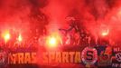 Liga, Sparta-Slovácko: fanoušci Sparty