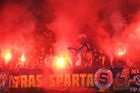 Liga, Sparta-Slovácko: fanoušci Sparty