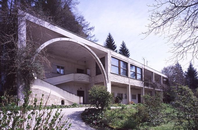 Lublaň - Vila Oblak, arch. France Tomažič, 1931-1933