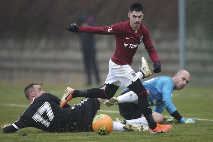 Sparta vs. České Budějovice, přípravné utkání.