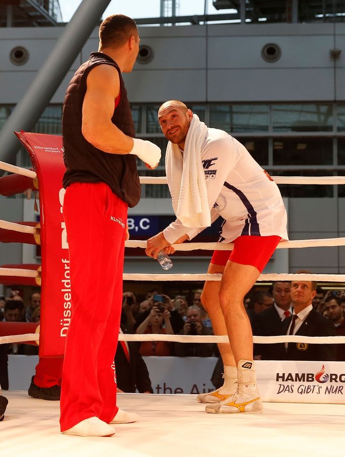 Otevřený trénink Vladimir Kličko vs. Tyson Fury