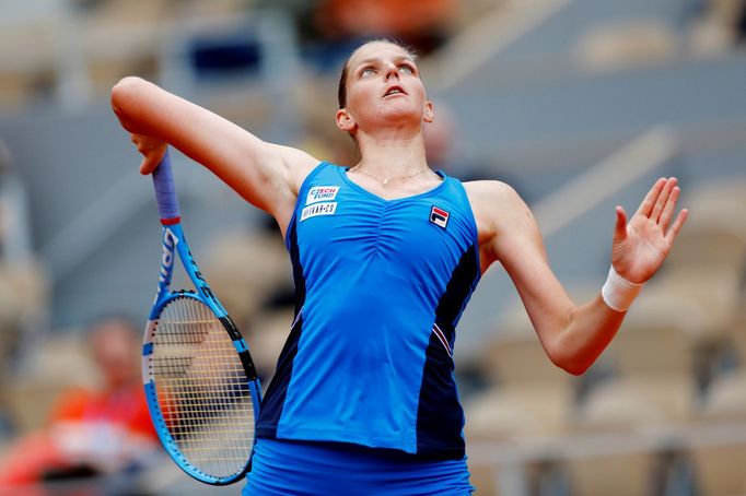 Karolína Plíšková na French Open 2019 (1. kolo)