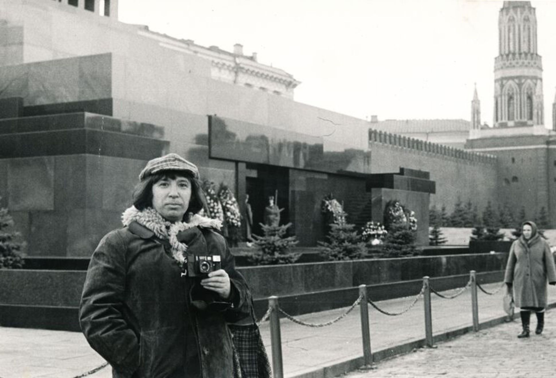 Viktor Pivovarov v den Stalinova pohřbu v Moskvě