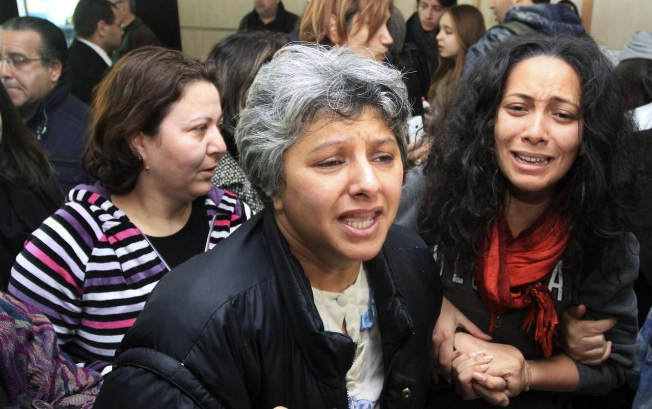 Basma Čokríová, manželka zastřeleného opozičního lídra