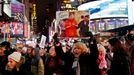 Demonstrace v New Yorku namířené proti Donaldu Trumpovi a podporující impeachment.