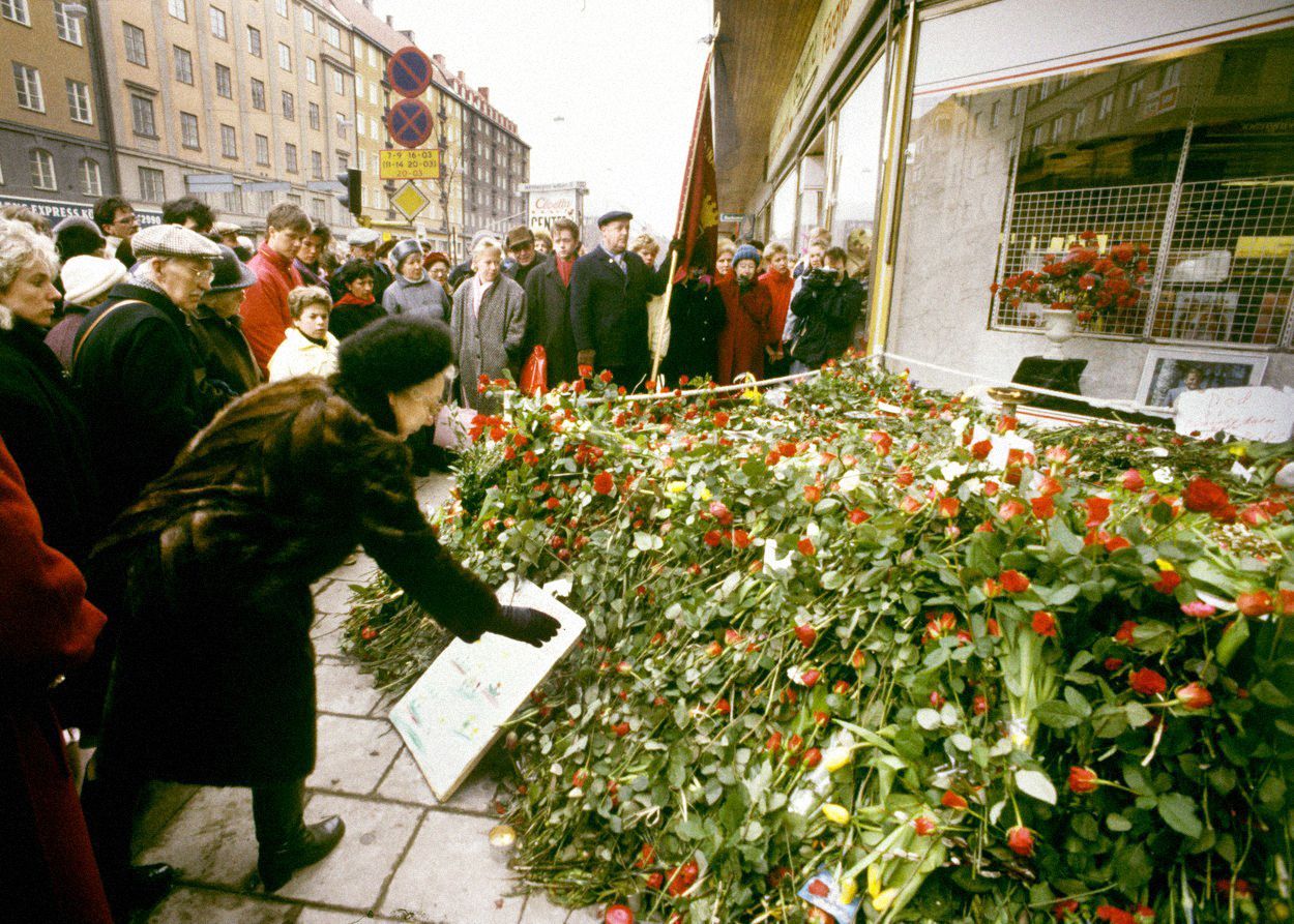 Jednorázové užití / Fotogalerie / Atentát na Olofa Palmeho
