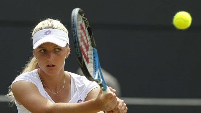 Karolína Plíšková porazila v prvním kole turnaje v Indian Wells Michelle Larcherovou de Britovou z Portugalska.
