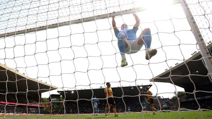 Nezadržitelný Haaland. Trefil se pojedenácté, Manchester City porazili Wolverhampton; Zdroj foto: Reuters