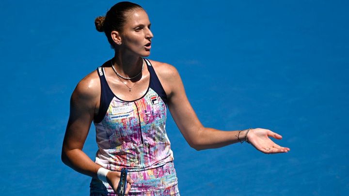 Plíšková - Kalininová 2:1. Češka postoupila do čtvrtfinále po téměř tříhodinové bitvě; Zdroj foto: Reuters