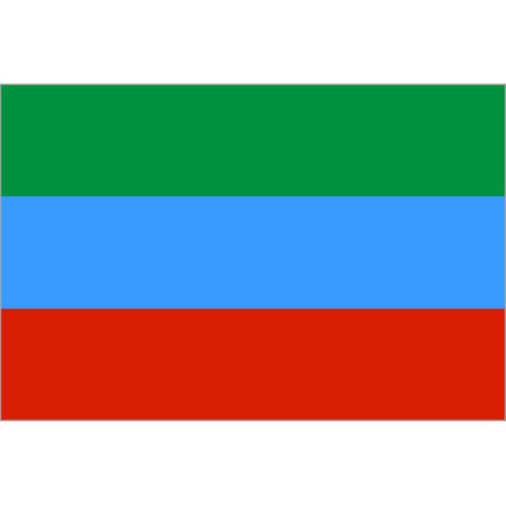 Dagestán - vlajka