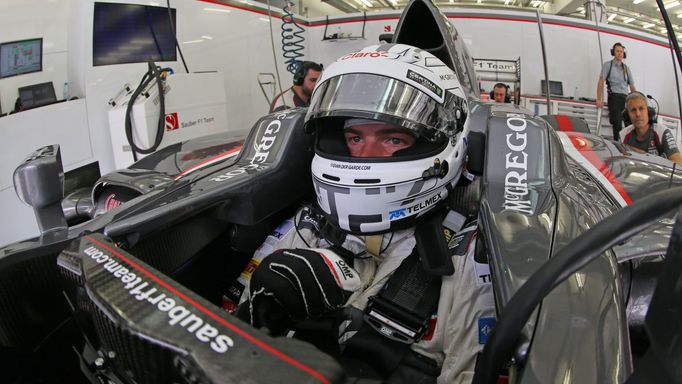 F1: Giedo van der garde, Sauber