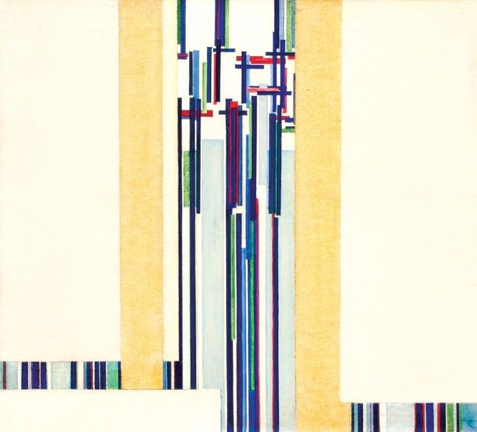 22,1 mil. František Kupka: Élévation (Výšky) IV, 2007