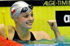 Baumrtová v Římě překonala český rekord na 200 metrů znak