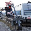 Havárie vlaku v Ústí nad Labem