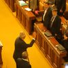 Miloš Zeman v poslanecké sněmovně