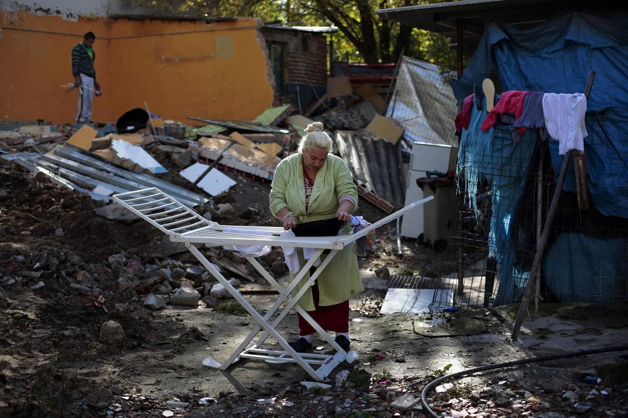 Foto: Ve Španělsku po 50 letech existence zbourali romskou osadu