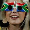 Jihoafrická fanynka ve finále MS 2019 Anglie - Jihoafrická republika