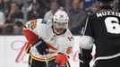 Jaromír Jágr při svém debutu za Calgary Flames