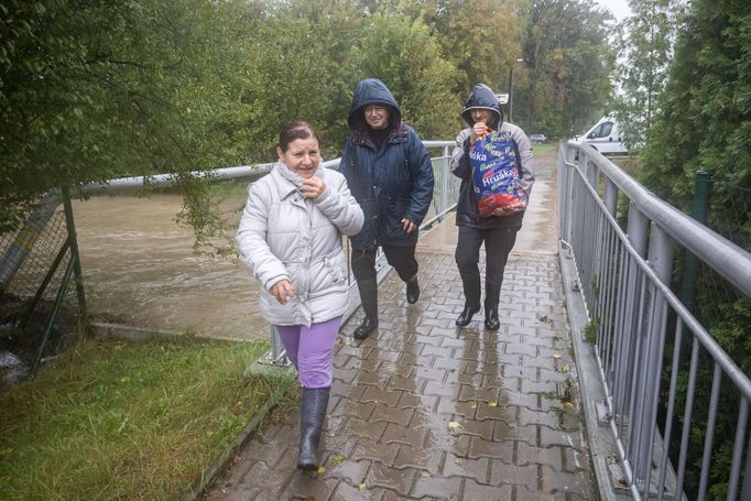 Povodně v Polance nad Odrou 2024.