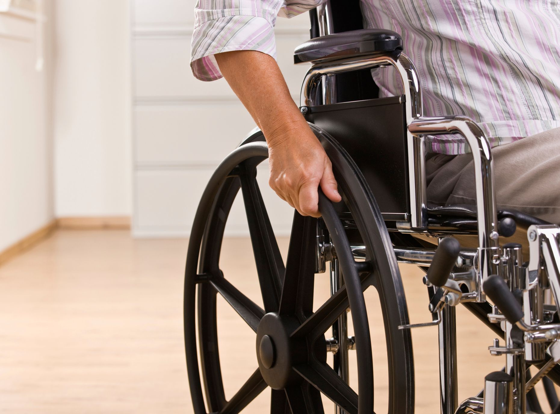 Invalidní vozík, ilustrační foto
