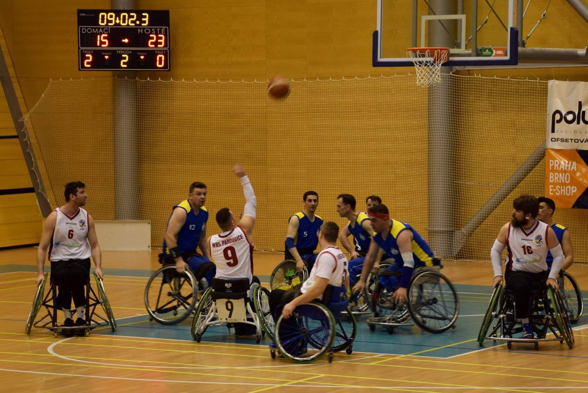 Basketbalisté na vozíku - WBS Pardubice