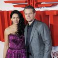 Matt Damon s manželkou