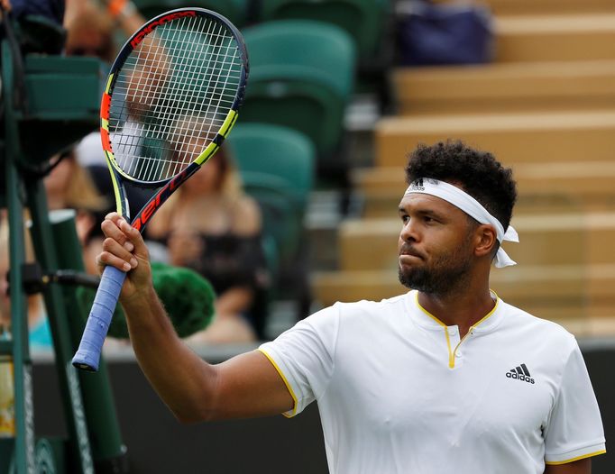 Wimbledon 2017: Jo-Wilfried Tsonga