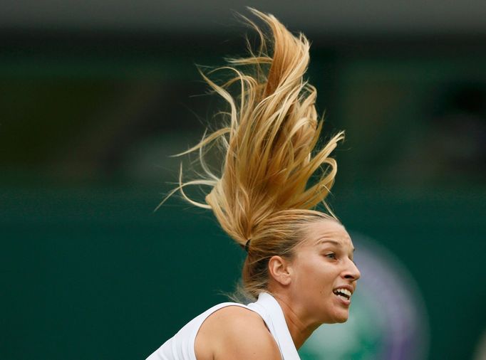 Dominika Cibulková na Wimbledonu 2014