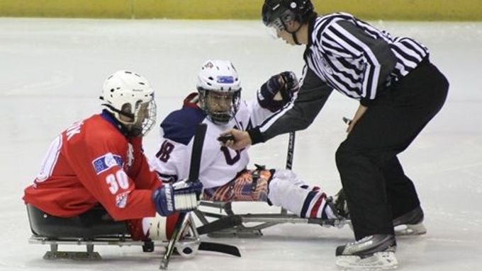 Čeští diváci budou moci shlédnout na paralympiádě i zápasy českých a amerických sledge hokejistů.