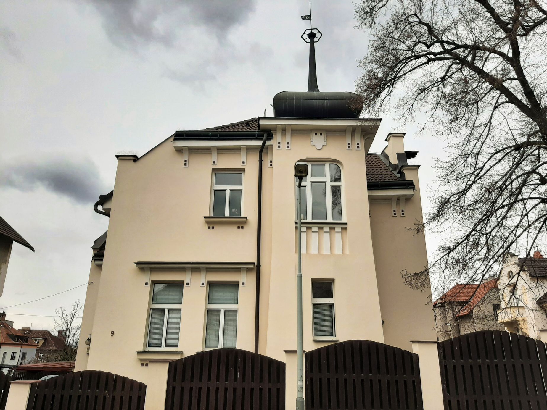 Strašnice, vilová čtvrť