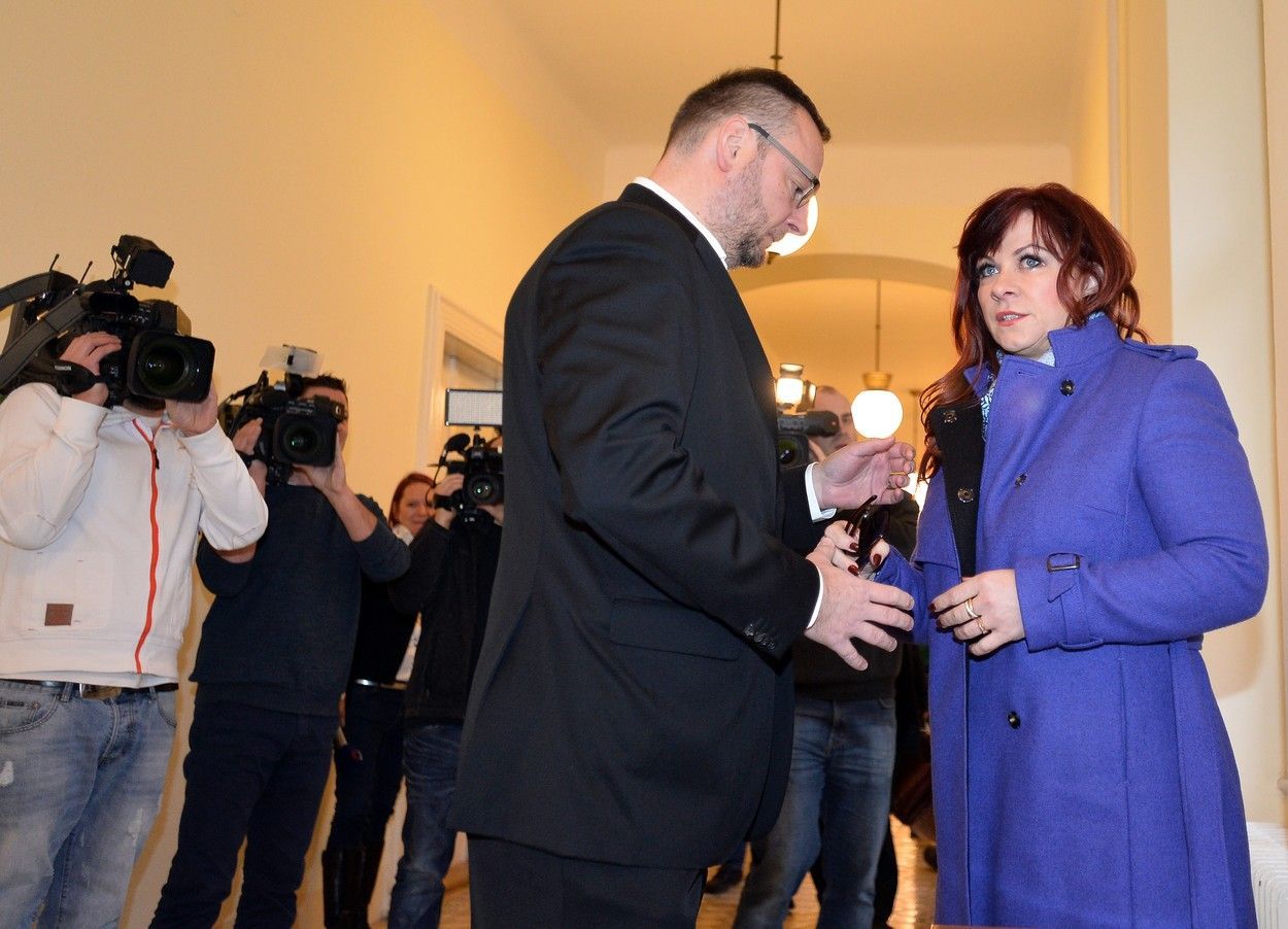 Nečas, Rittig, policejní razie, 2013