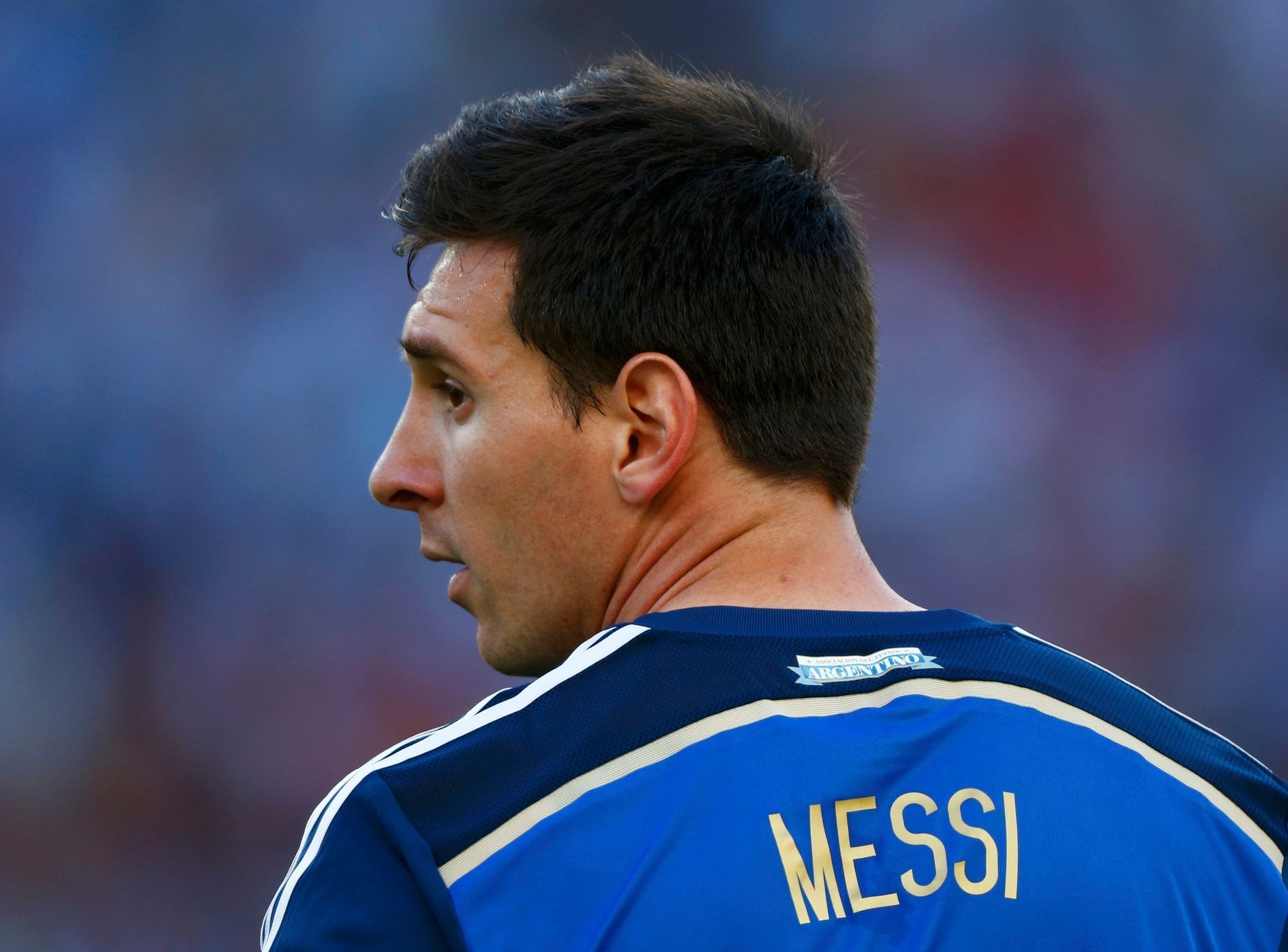MS 2014, Argentina-Německo: Lionel Messi