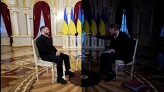 Jak vypadl proud při rozhovoru Zelenského pro Guardian