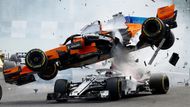 Francois Lenoir (Belgie): Havárie formule 1 ve Spa. Finalista soutěže v kategorii Pohyb.