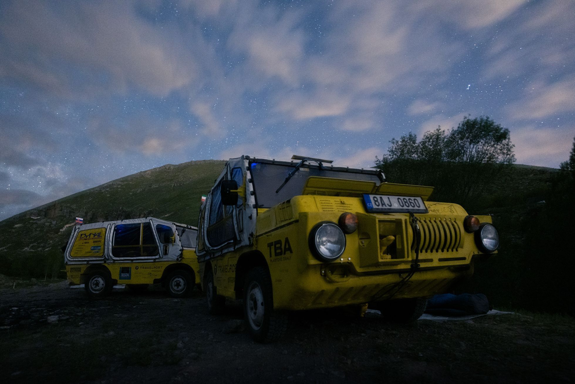 žlutá žába irán O7