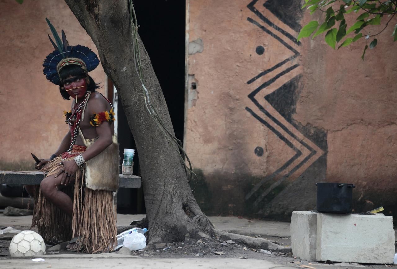 Fotogalerie: Boj brazilských indiánů proti vystěhování