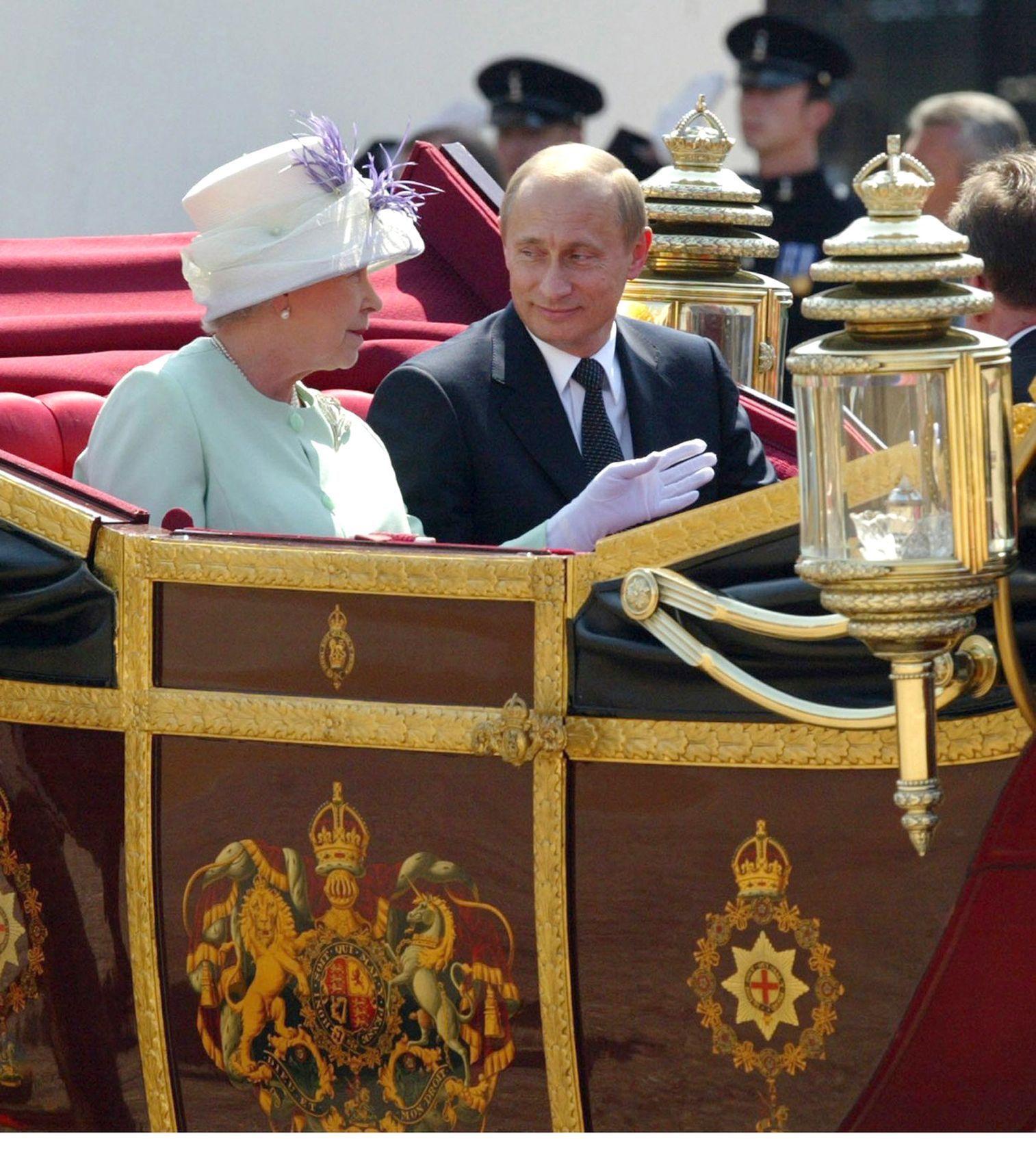 Putin, Queen Elizabeth II