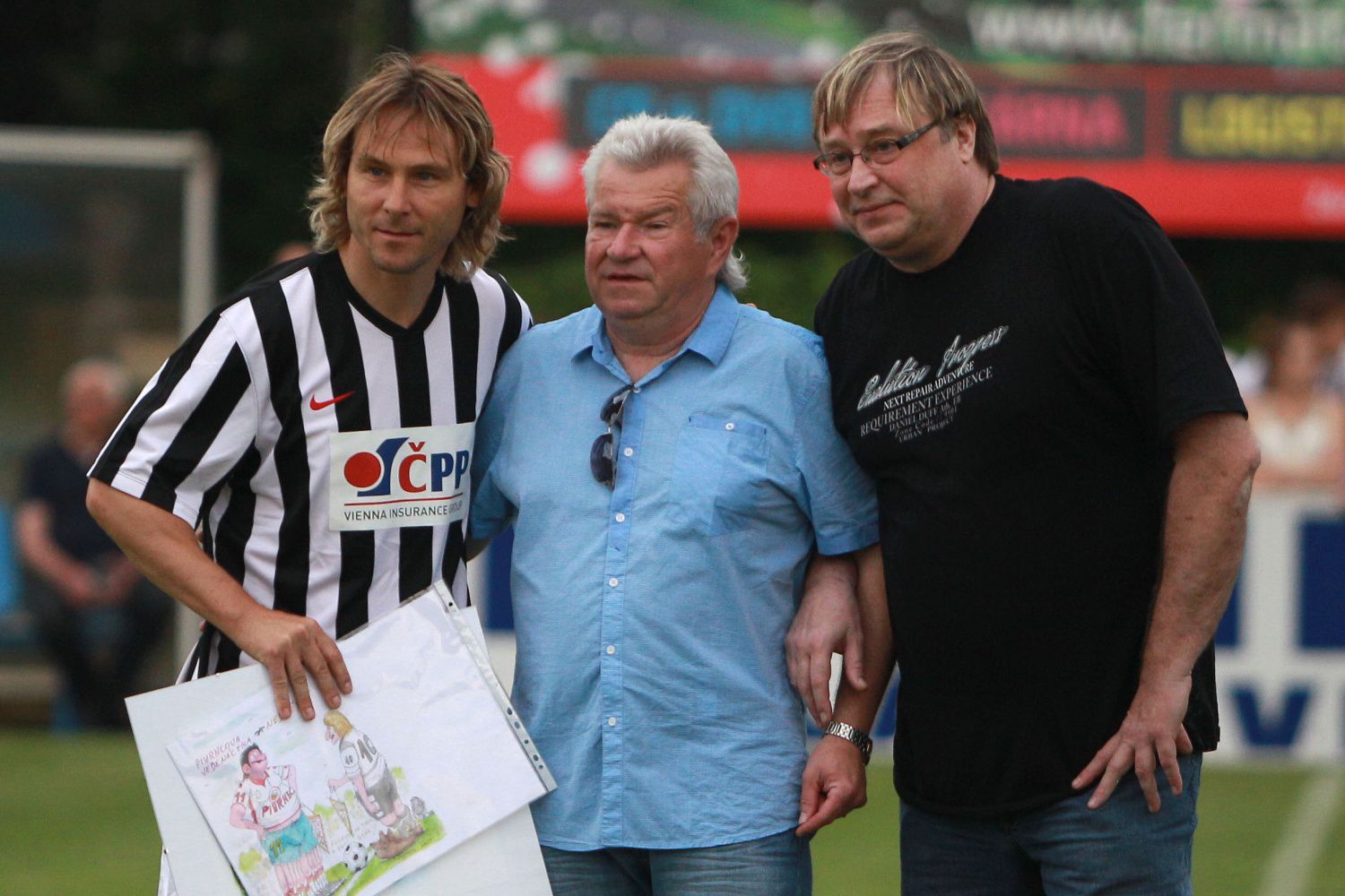Turnaj v Čelákovicích: Pavel Nedvěd a Petr Urban